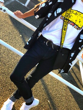 「REBERTAS（リベルタス）のアイテム」を使った、ちーズさん（メンズ・166cm）の春コーディネート