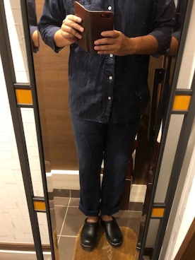 「summer」｜「アイテム（ハンチング/ベレー帽）」を使った、UN-SHYさん（メンズ・179cm）の夏コーディネート