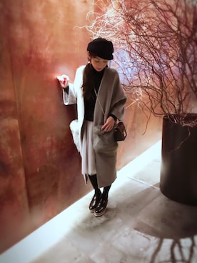 キャサさん(レディース・158cm)の冬コーディネート