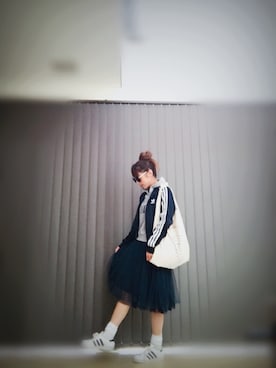 「rich-（リッチ）のアイテム」を使った、キャサさん（レディース・158cm）の春コーディネート