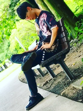 sっしさん（メンズ・180cm）の夏コーディネート