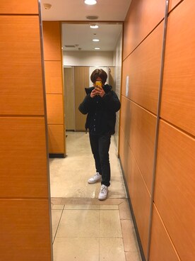 「SERO（セロ）のアイテム」を使った、はしもとさんさん（メンズ・171cm）の春コーディネート