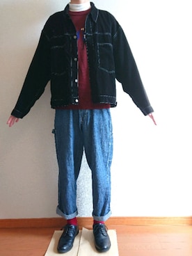 「UNIQLO（ユニクロ）の50色ソックス（消臭機能付き）（ソックス/靴下）」を使った、ひかるさん（メンズ・174cm）の秋コーディネート