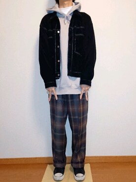 ひかるさん(メンズ・174cm)の冬コーディネート