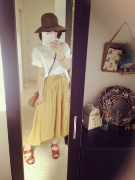 yukiukiさん（レディース・162cm）の夏コーディネート