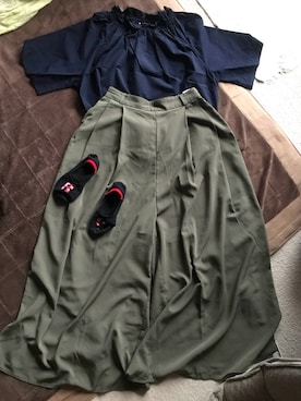 白の水玉さんのコーディネート