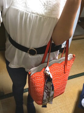 白の水玉さんのコーディネート