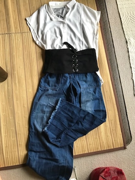 白の水玉さんのコーディネート