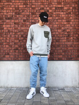 「styles（スタイルス）のアイテム」を使った、Styles STAFFさん（メンズ・182cm）の春コーディネート