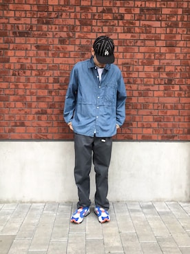 「styles（スタイルス）のアイテム」を使った、Styles STAFFさん（メンズ・182cm）の春コーディネート