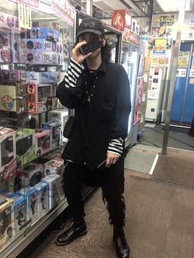 「MARCELO BURLON（マルセロ・バーロン）のアイテム（その他）」を使った、MASさん（メンズ・175cm）の春コーディネート
