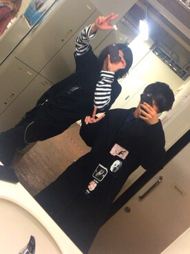 「MISBHV（ミスビヘイブ）のアイテム（ジャケット/アウター）」を使った、MASさん（メンズ・175cm）の春コーディネート