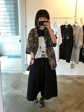 KIDILLのアイテムを使った「袴パンツ」の人気ファッション