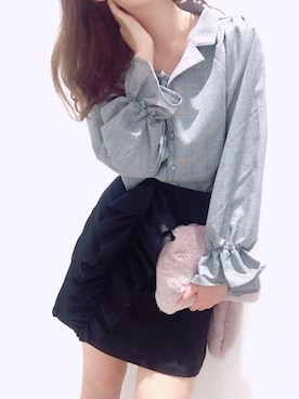 「アイテム（その他）」を使った、miya【骨格ウェーブ/イエベ春】さん（レディース・160cm）の秋コーディネート