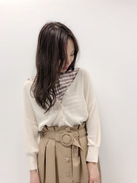 miya【骨格ウェーブ/イエベ春】さん(レディース・160cm)の春コーディネート