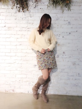 miya【骨格ウェーブ/イエベ春】さん（レディース・160cm）の秋コーディネート