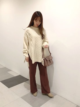 miya【骨格ウェーブ/イエベ春】さん(レディース・160cm)の秋コーディネート