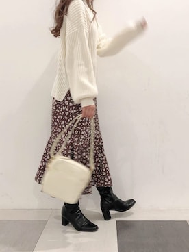 miya【骨格ウェーブ/イエベ春】さん(レディース・160cm)の冬コーディネート