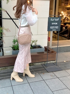 miya【骨格ウェーブ/イエベ春】さん（レディース・160cm）の冬コーディネート