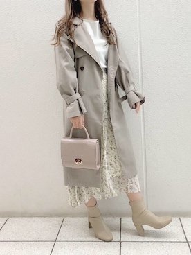 miya【骨格ウェーブ/イエベ春】さん（レディース・160cm）の冬コーディネート