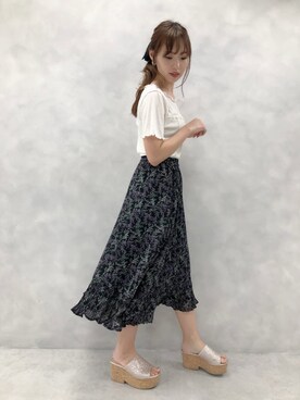 miya【骨格ウェーブ/イエベ春】さん（レディース・160cm）の春コーディネート