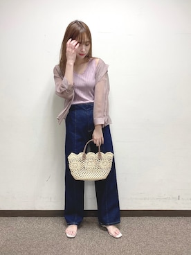 miya【骨格ウェーブ/イエベ春】さん（レディース・160cm）の春コーディネート