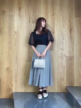 miya【骨格ウェーブ/イエベ春】さん（レディース・160cm）の春コーディネート