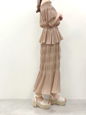 miya【骨格ウェーブ/イエベ春】さん（レディース・160cm）の春コーディネート