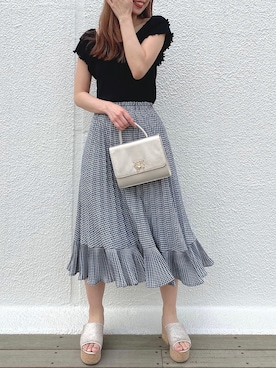 miya【骨格ウェーブ/イエベ春】さん（レディース・160cm）の夏コーディネート