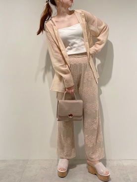 miya【骨格ウェーブ/イエベ春】さん(レディース・160cm)の夏コーディネート