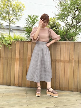 miya【骨格ウェーブ/イエベ春】さん（レディース・160cm）の夏コーディネート