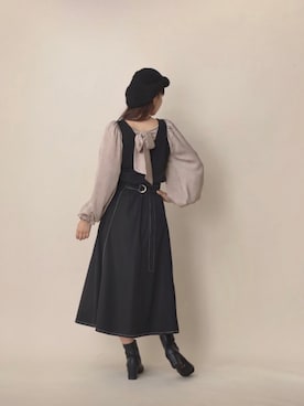 miya【骨格ウェーブ/イエベ春】さん（レディース・160cm）の秋コーディネート