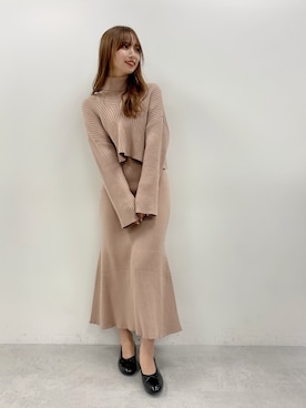 miya【骨格ウェーブ/イエベ春】さん(レディース・160cm)の冬コーディネート