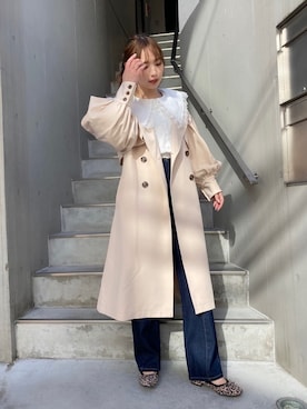 miya【骨格ウェーブ/イエベ春】さん(レディース・160cm)の冬コーディネート