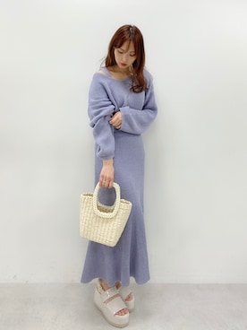 miya【骨格ウェーブ/イエベ春】さん（レディース・160cm）の冬コーディネート