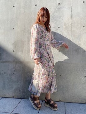 miya【骨格ウェーブ/イエベ春】さん(レディース・160cm)の冬コーディネート