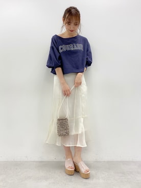 miya【骨格ウェーブ/イエベ春】さん（レディース・160cm）の春コーディネート