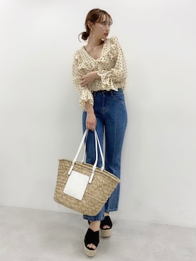 miya【骨格ウェーブ/イエベ春】さん(レディース・160cm)の春コーディネート