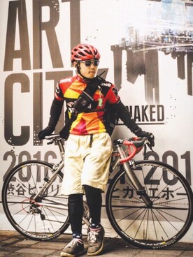 自転車コーデ の人気ファッションコーディネート 髪型 2ブロック Wear