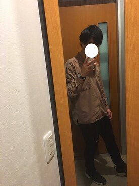 「アーバンリサーチ」｜「アイテム（カバーオール）」を使った、なみち。さん（メンズ・177cm）の秋コーディネート