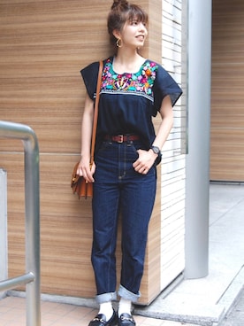 tesoroさん（レディース・152cm）の夏コーディネート