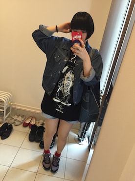 「パグ」｜nkさん（レディース・157cm）の春コーディネート