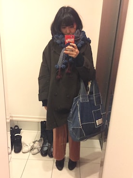 nkさん（レディース・157cm）の冬コーディネート