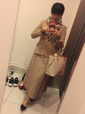 nkさん(レディース・157cm)の春コーディネート