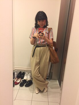 nkさん(レディース・157cm)の夏コーディネート