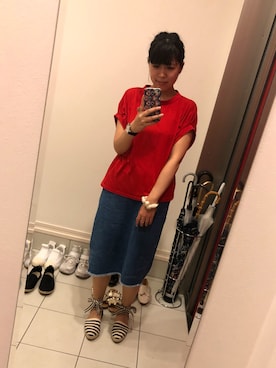 「note et silence （ノートエシロンス）のアイテム（アクセサリー）」を使った、nkさん（レディース・157cm）の秋コーディネート