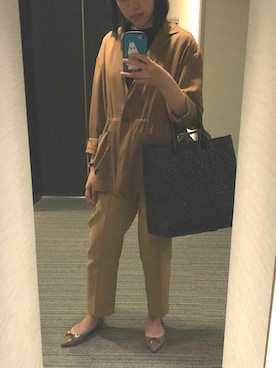「united arrows」｜「アイテム（レインシューズ）」を使った、nkさん（レディース・157cm）の夏コーディネート