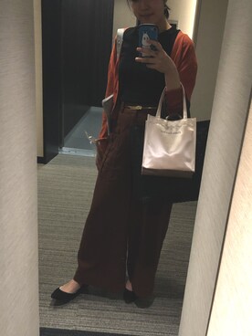 「Khaju（カージュ）のアイテム（その他パンツ）」を使った、nkさん（レディース・157cm）の夏コーディネート