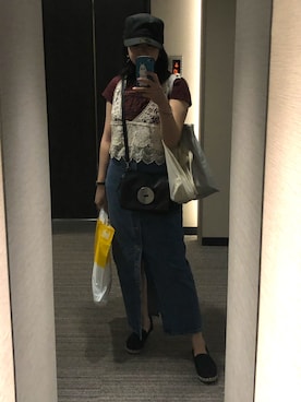 nkさん（レディース・157cm）の夏コーディネート