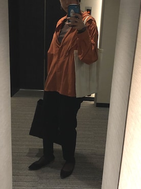 「relacher（ルラシェ）のアイテム」を使った、nkさん（レディース・157cm）の秋コーディネート